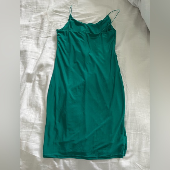 Turquoise mini dress - Picture 7 of 8